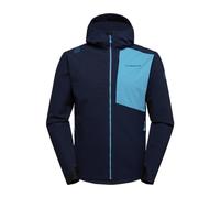 La Sportiva Descender Storm M - giacca softshell - uomo S Dark Blue/Blue man Recycled Polyester,Bluesign,Recycled Polyamide,Polygiene