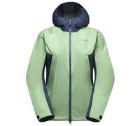 La Sportiva Discover Shell W - giacca hardshell - donna L Light Green/Blue woman Recycled Materials