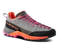 La Sportiva - Scarpe da avvicinamento - TX Guide Leather Woman Grey/Cherry Tomato per Donne in Pelle - Taglia 39.5 - Grigio