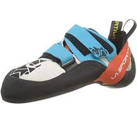 La Sportiva Finale - scarpette da arrampicata - uomo 42,5 EU Black/Blue/Orange man Vibram