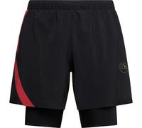 La Sportiva - Flow 5 Short - Pantaloni da ginnastica M nero