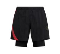 La Sportiva - Flow 5 Short - Pantaloni da ginnastica XL nero
