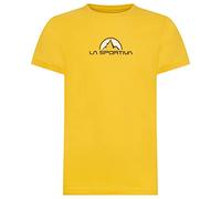 La Sportiva Footstep Short Sleeve T-shirt Giallo L Uomo