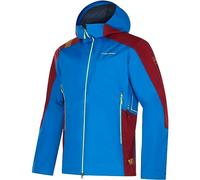 LA SPORTIVA Giacca Crossridge Evo Shell, Electric Blue-Sangria, M