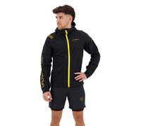 Giacca con cappuccio La Sportiva Pocketshell nero giallo - S