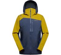 La Sportiva - Giacche alpinismo impermeabile in GORE-TEX - Alpine Guide GTX Perfomance Jacket M Night Sky/Savana per Uomo in Pelle - Taglia L - Giallo