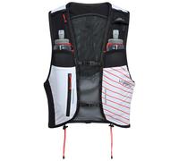 La Sportiva - Gilet da trail running - Ultra Trail Vest 10L U White/Cherry Tomato - Taglia M - Bianco Bianco M