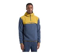 La Sportiva Guidance Sherpa Hoody M - felpa in pile - uomo M Blue/Yellow man Recycled Polyester