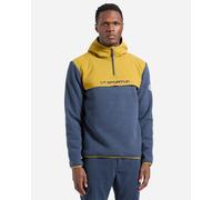 La Sportiva Guidance Sherpa Hoody M - felpa in pile - uomo S Blue/Yellow man Recycled Polyester