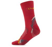 La Sportiva - Hike Tech Socks - Calze da trekking Unisex M | EU 38|40 rosso