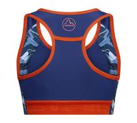 La Sportiva Hover W - reggiseno sportivo alto sostegno - donna XS Blue/Red woman Recycled Materials