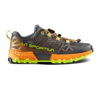La Sportiva Bushido II Jr - scarpe trailrunning - bambino 35 EU Black/Orange/Green junior Ortholite,Impact Brake System
