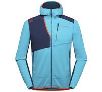 La Sportiva Lucendro Thermal Hoody - felpa in pile - uomo XL Light Blue/Dark Blue/Red man Polygiene,Pontetorto Tecnostretch
