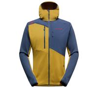 La Sportiva Lucendro Thermal Hoody M - felpa in pile - uomo L Yellow/Blue man Polartec Fresh Face,Recycled Polyester,Polartec Power Grid,Recycled Polyamide