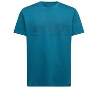 Maglietta da uomo La Sportiva Made of Mountain M Taglia: L / Colore: blu