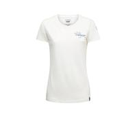 La Sportiva - T-shirt in cotone biologico - Climb Flower T-Shirt W Chalk/Limestone per Donne in Cotone - Taglia S - Bianco