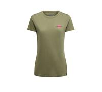 La Sportiva - T-shirt in cotone biologico - Stone T-Shirt W Cypress/Night Sky per Donne in Cotone - Taglia M - Kaki