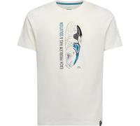 La Sportiva - Solution - T-shirt L bianco/grigio