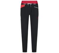 La Sportiva Mantra W - pantaloni lunghi arrampicata - donna Black/Red M