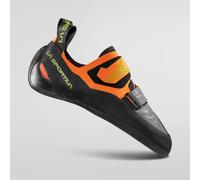 La Sportiva Mistral - scarpette da arrampicata - uomo 38,5 EU Black/Orange man Recycled Materials