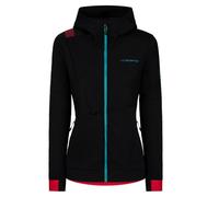 La sportiva Mood Hoodie (Nero/Ibisco) Donna XS