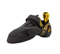La Sportiva Ondra Comp Performance - Scarpa da arrampicata per adulti, Nero/Giallo, 10 Women/9 Men