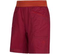 La Sportiva Onyx S W - pantaloni corti - donna S Dark Red/Red woman Cotone Organico/Biologico