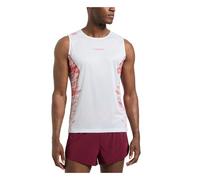 La Sportiva Pacer tank Chalk/mountain red L