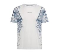 La Sportiva Pacer - maglia trail running - uomo S White/Dark Blue man Polygiene,Recycled Materials