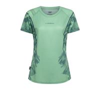 La Sportiva Pacer W - maglia trail running - donna M Green/Blue woman Recycled Polyester,Polygiene