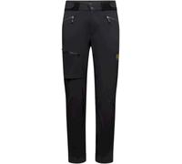 La Sportiva - Pantaloni impermeabili a 3 strati - Helixir 3L Shell Pant M Black/Yellow in Pelle - Taglia M - Nero