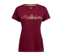 La Sportiva Peaks t-shirt donna Redwood S