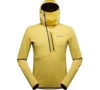 La Sportiva - Pile leggero e traspirante in Polartec® - Big Wall Hoodie M Savana/Night Sky per Uomo - Taglia M - Giallo