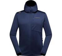 La Sportiva - Pile sottile da uomo con cappuccio - Chill Thermal Hoodie M Night Sky/Savana per Uomo in Poliestere Riciclato - Taglia L - Blu navy