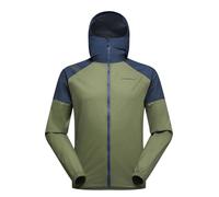 La Sportiva - Giacca tecnica da trail running - Pocketshell Jkt M Cypress/Night Sky per Uomo - Taglia L - Kaki