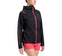 Giacca con cappuccio La Sportiva Pocketshell nero rosa donna - S
