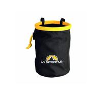 La Sportiva Chalk Bag Sacchetto Portamagnesite, Nero/Giallo