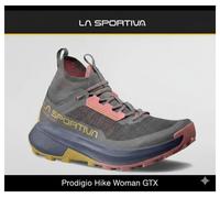 Scarpe La Sportiva Prodigio Hike GORE-TEX grigio rosa giallo donna - 38.5