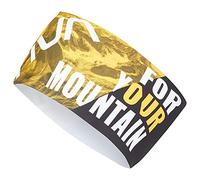 La Sportiva Promo Headband, fascia per testa, unisex, per adulti, nero/giallo, taglia unica