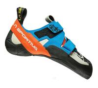 La Sportiva - Scarpette da arrampicata - Otaki Blue/Flame per Uomo in Pelle - Taglia 45 - Bianco