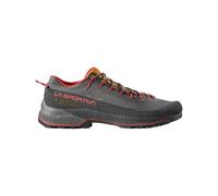 La Sportiva - Scarpe da avvicinamento - Tx4 Evo ST Carbon/Mountain Red per Uomo in Pelle - Taglia 41.5 - Grigio