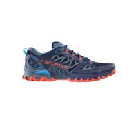 La Sportiva - Scarpe da trail - Bushido III Deep Sea/Cherry Tomato per Uomo - Taglia 42,5 - Blu