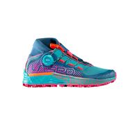La Sportiva - Scarpe da trail - Cyklon Woman Storm Blue/Cherry Tomato per Donne - Taglia 39.5