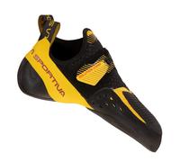 La Sportiva SOLUTION COMP - Scarpette arrampicata Uomo black/yellow