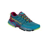 La Sportiva - Scarpe trail - Akasha II Woman Topaz/Red Plum per Donne - Taglia 41 - Blu