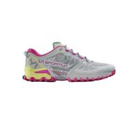 La Sportiva - Scarpe trail - Bushido III Woman Moon/Springtime per Donne - Taglia 39,5 - Grigio