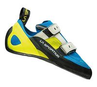 La Sportiva - Scarpetta (arrampicata) - Skwama Black/Yellow per Uomo in Pelle - Taglia 41,5 - Nero