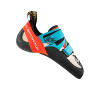La Sportiva - Scarpetta (arrampicata) - Otaki Blue/Flame per Uomo in Pelle - Taglia 42 - Bianco