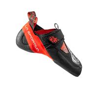 La Sportiva - Scarpette da arrampicata - Skwama Black/Poppy per Uomo in Pelle - Taglia 45 - Nero