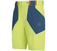 La Sportiva Scout M - pantaloni corti trekking - uomo M Green/Blue man Recycled Materials